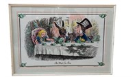 Genuine Alices Shop The Mad Tea Party Framed