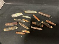 16 pocket knives