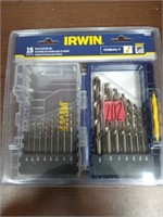 Irwin 15pc Metal Drill bit Set