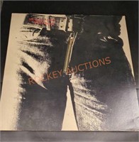 Vintage rolling stones. Sticky fingers vinyl album