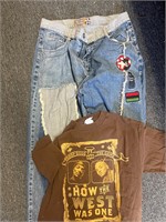 Snoop Dog Denim Jeans & T-Shirt