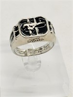 Mens Ford Mustang Ring Sz 10 approx