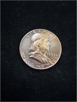 1959 D Benjamin Franklin Half Dollar