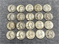 Washington 90% Silver Quarters