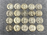 Washington 90% Silver Quarters