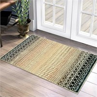 $26  Brown Doormat, Non-Slip 2'x3' Boho Rug