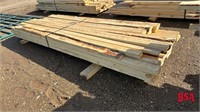 Bundle of Rough Lumber