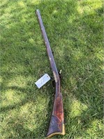 LANCASTER STYLE 50 CAL. 56" LONG CURLY MAPLE RIFLE