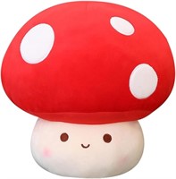 $39  Mushroom Plush Toy, 60CM/23.6Inch Red