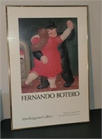 Framed Print Fernando Botero