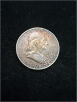 1956 Benjamin Franklin Half Dollar