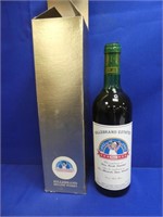 Collectible Hillebrand Estates Sealed Wine Bottle