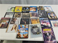 $50  Lot of Various music CDs, movie DVDs