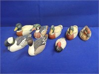 Collectible Avon Miniature Ceramic Ducks