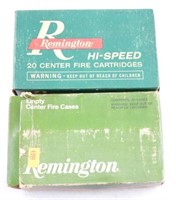 (17rds of Remington 300 H&H Magnum, and (20)