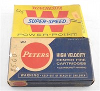 (1) box of Peters 303 British (20rds), and (1)