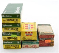 Approximately (100rds) of Remington .222 and