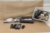 DVD Player, VHS Player, Remotes & More