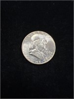 1959 Benjamin Franklin Half Dollar