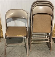 Set of 4 Folding Chairs