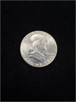 1963 Benjamin Franklin Half Dollar