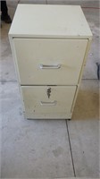 2 Drawer Cabinet & Keys