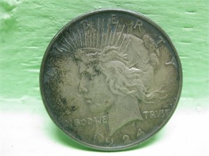 1924 Peace Silver Dollar - 90% Silver