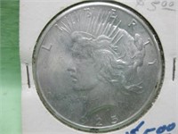 1925 Peace Silver Dollar - 90% Silver
