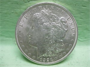 1921 Morgan Silver Dollar