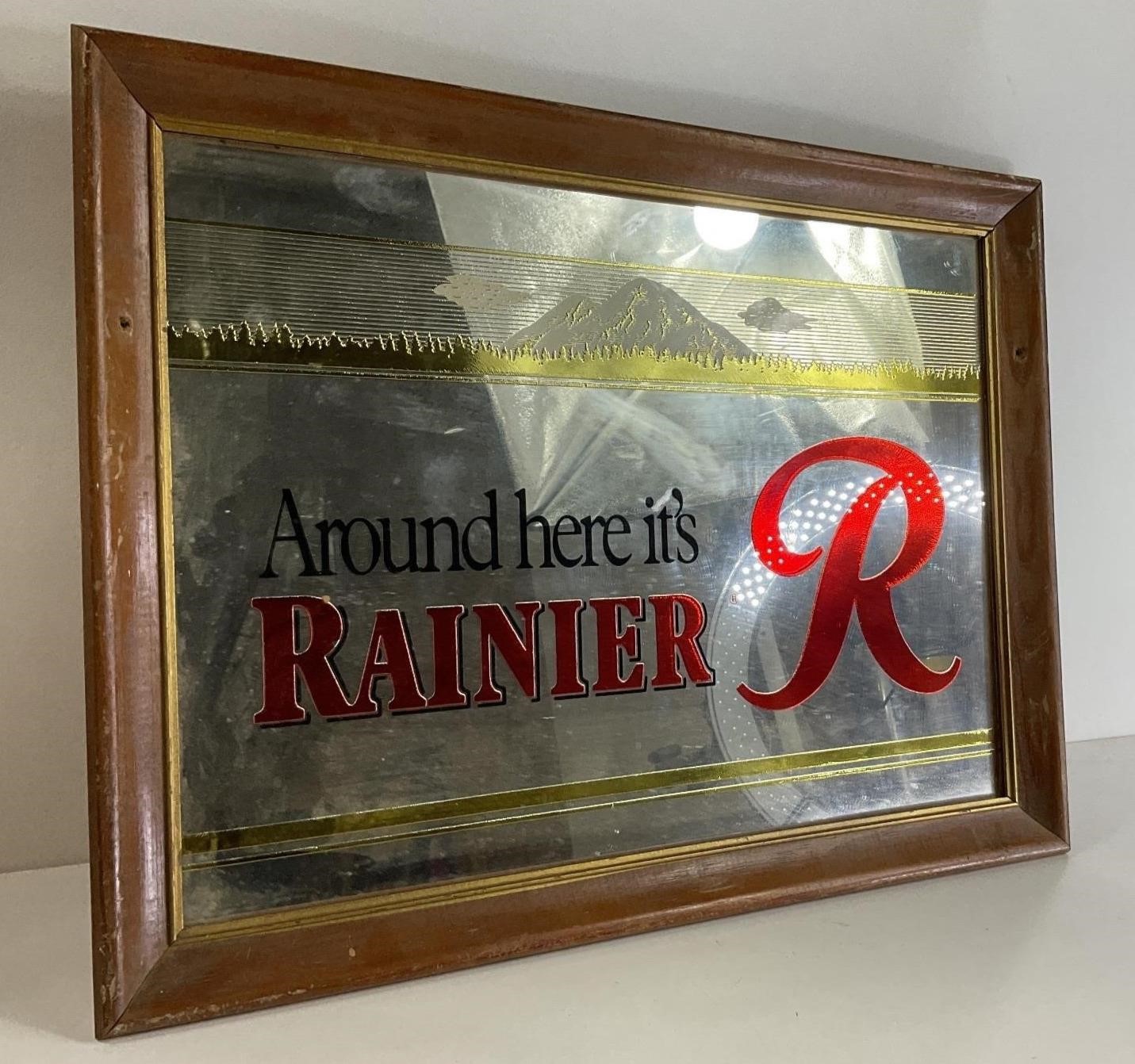 Rainier Mirror Sign 20 x15