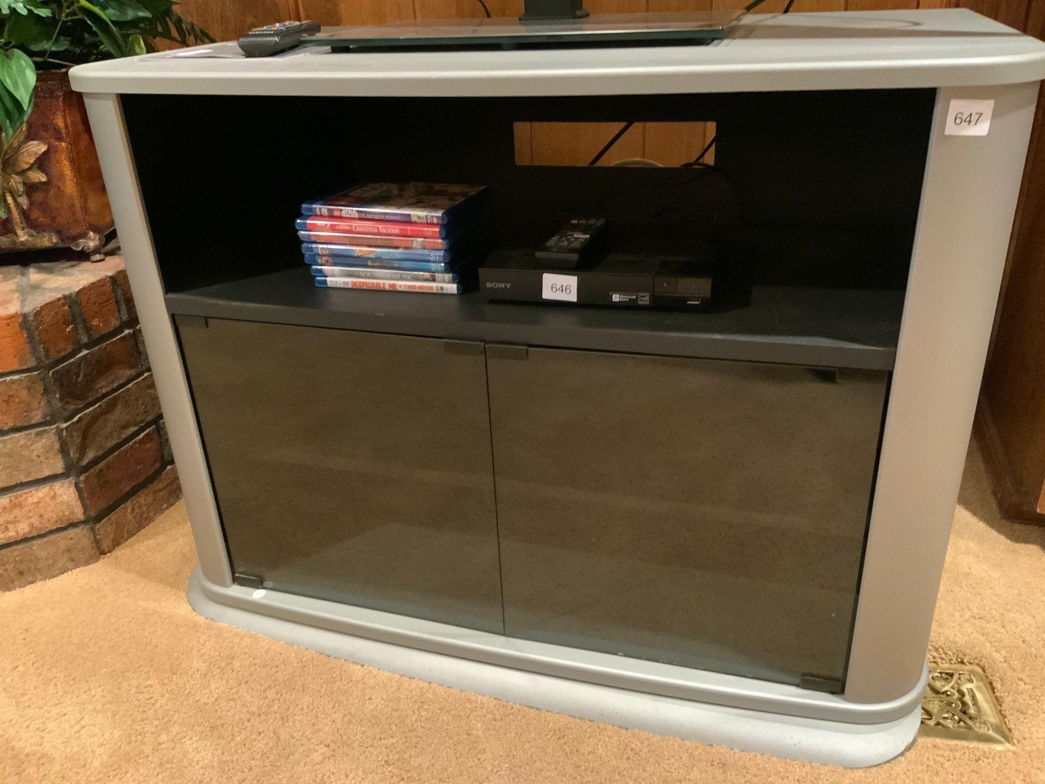 TV Stand Media Cabinet 36" x 23" x 26"H