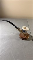 Porcelain Pipe with Holder
