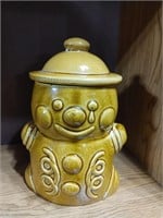 Vintage Gingerbread Man Cookie Jar