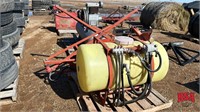 Hardi 3pth Sprayer, 66 Gal/300L, PTO Dr. Pump, 2'