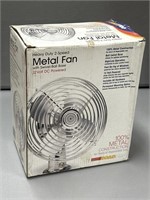 2 Speed Metal Fan