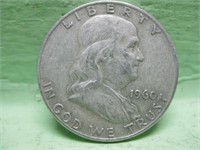 1960-D Ben Franklin Half Dollar