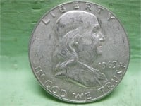 1963-D Ben Franklin Half Dollar