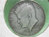 1964 Kennedy Silver Half Dollar - 90% Silver