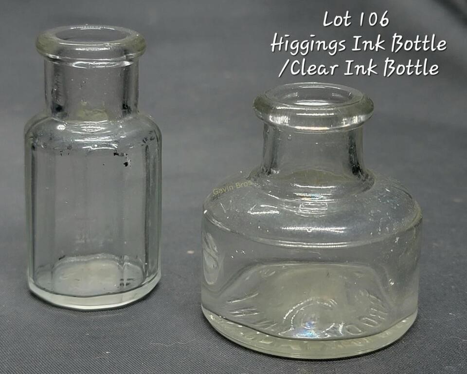 Higgings ink bottle