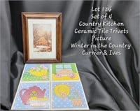 Country Kitchen Trivets, Picture