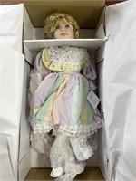 Premiere Porcelain Doll 23”