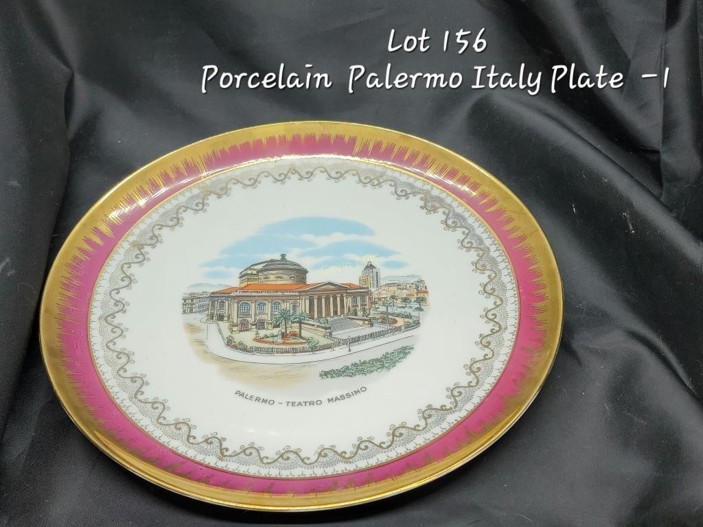 Porcelain Palermo Plate