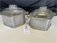 Pair of VTG Guardian Service Ware Roasters