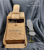 1960s Shoe Shine Kit