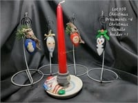 Xmas Ornaments, Candle Holder
