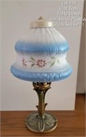 Table Lamp with Glass Shade