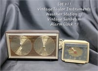 Weather Station and alarm clock