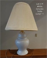 Table Lamp Ceramic