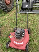 RED PUSH MOWER