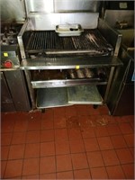 CHAR BROILER  & PANS APPROX 34IN